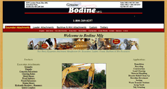 Desktop Screenshot of bodinemfg.com